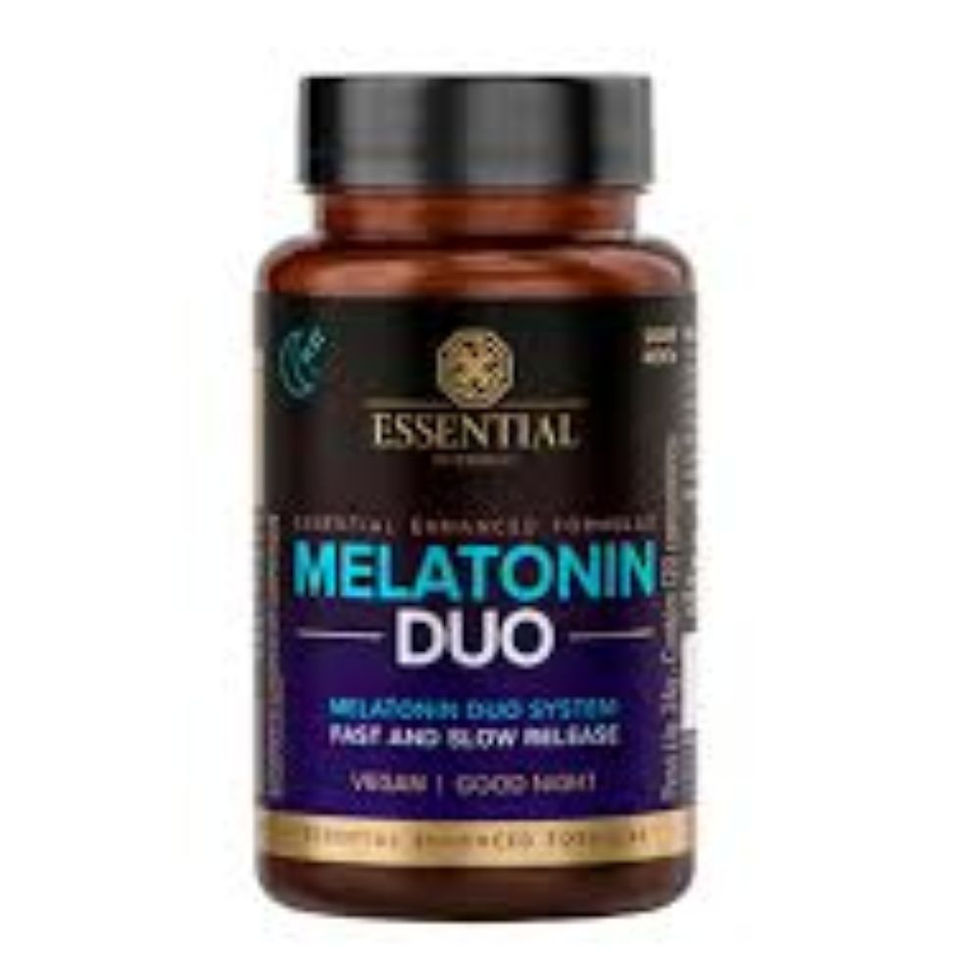 Melatonin Duo (Menta) 120cps - Essential