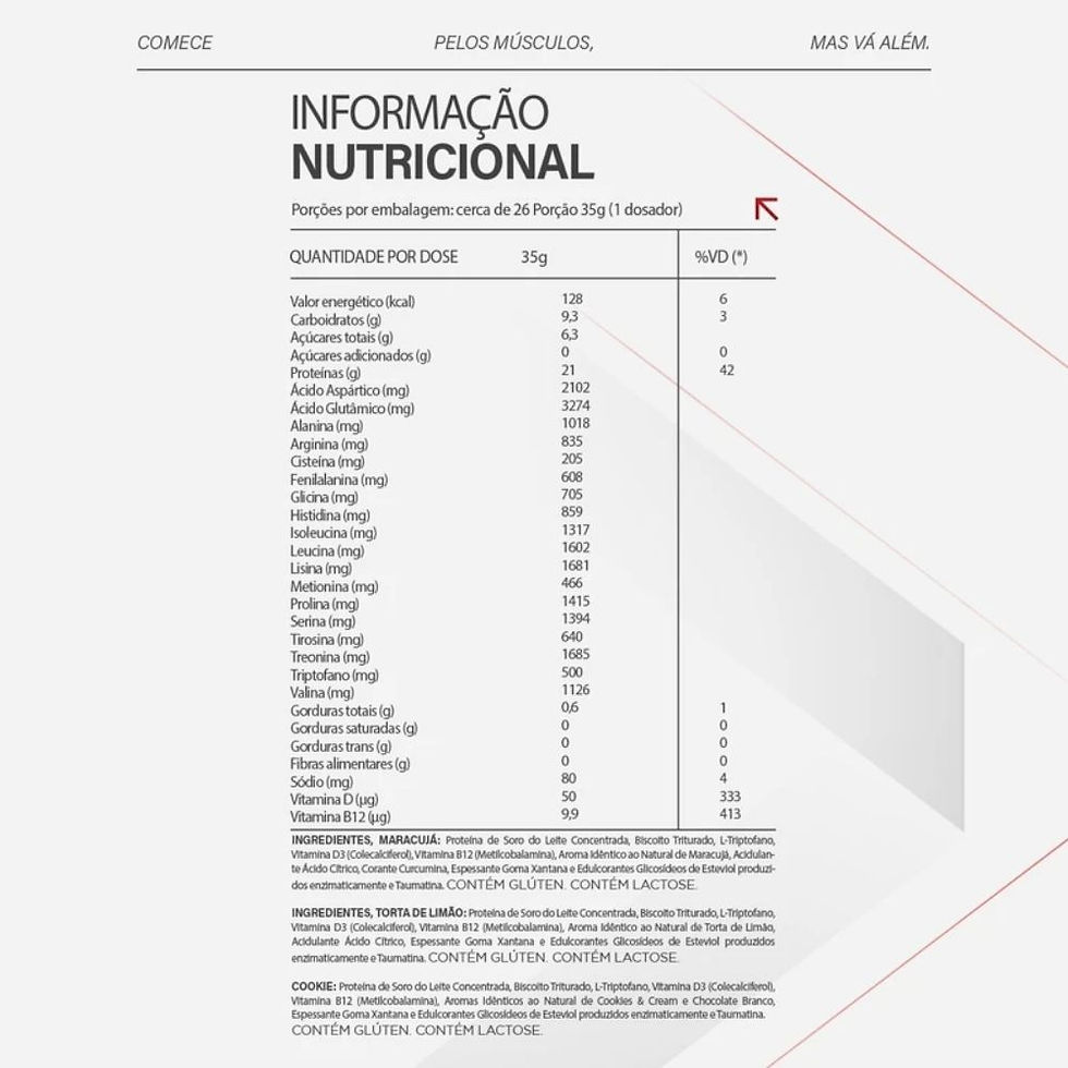Miniatura: Whey Concentrado 900g Cookies - TopWay
