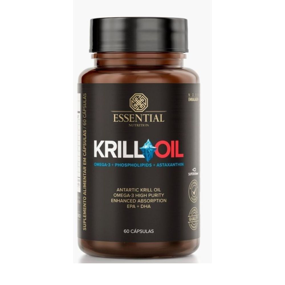 Krill Oil Pote 60 Caps- Essential