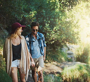 Nature Hike Couple