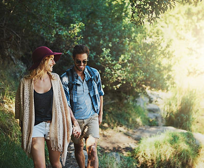 Nature Hike Couple