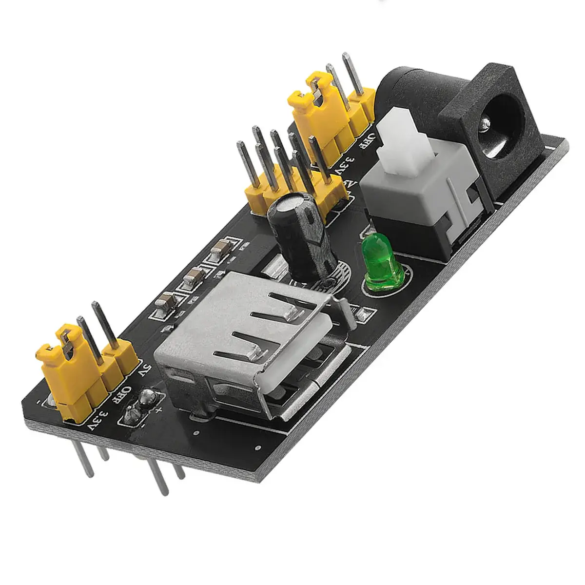 מודול ספק כוח MB102 3.3V/5V למטריצה