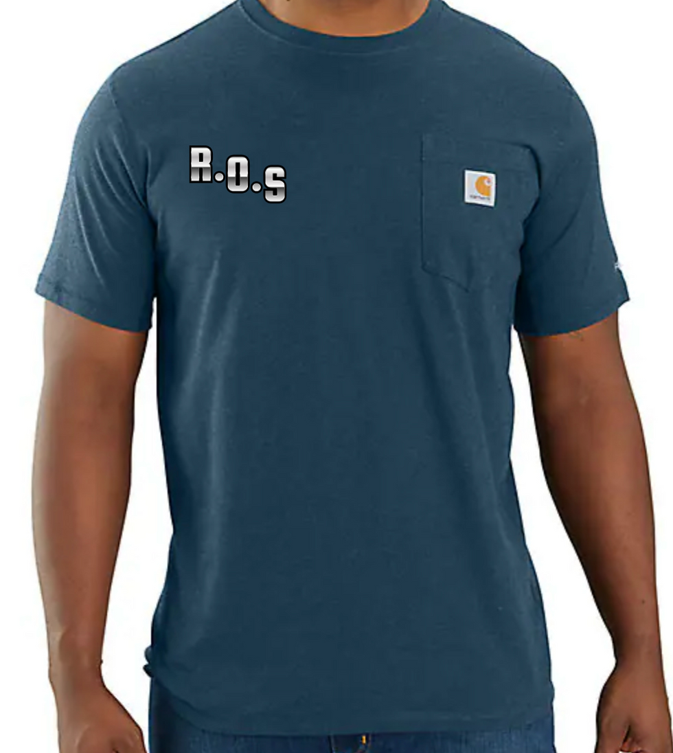 Carhartt Pocket T-shirt- Light Huron Heather