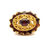 Thumbnail: 18 Karat Gold Bohemian Garnet Stud Earrings
