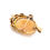 Thumbnail: Shell Cameo 14 Karat Gold Brooch Pendant
