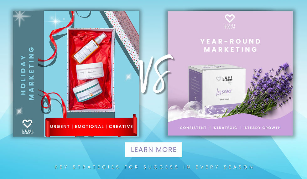 Holiday Marketing vs. Year-Round Marketing: Key Differences