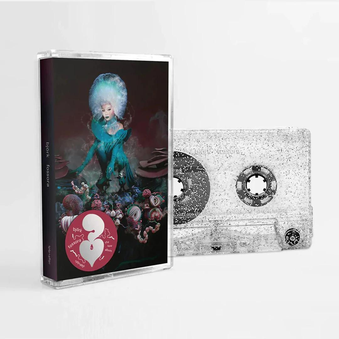 Björk - Fossora      Trasparente glitterata