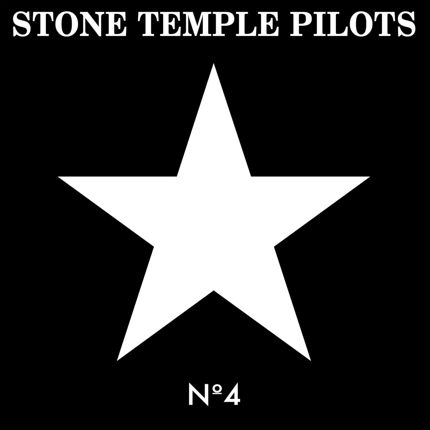 Stone Temple Pilots - NO.4 (Opaque White w/ Black Splatter)