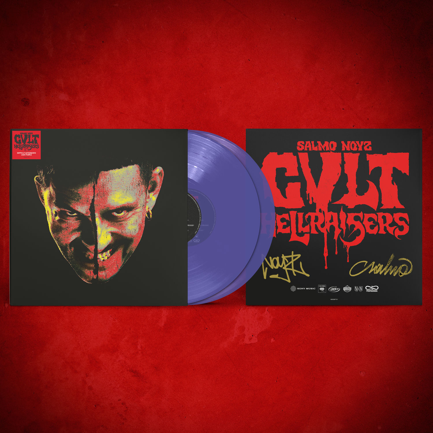 Salmo Noyz - Cvlt -Hellraisers    Autografato