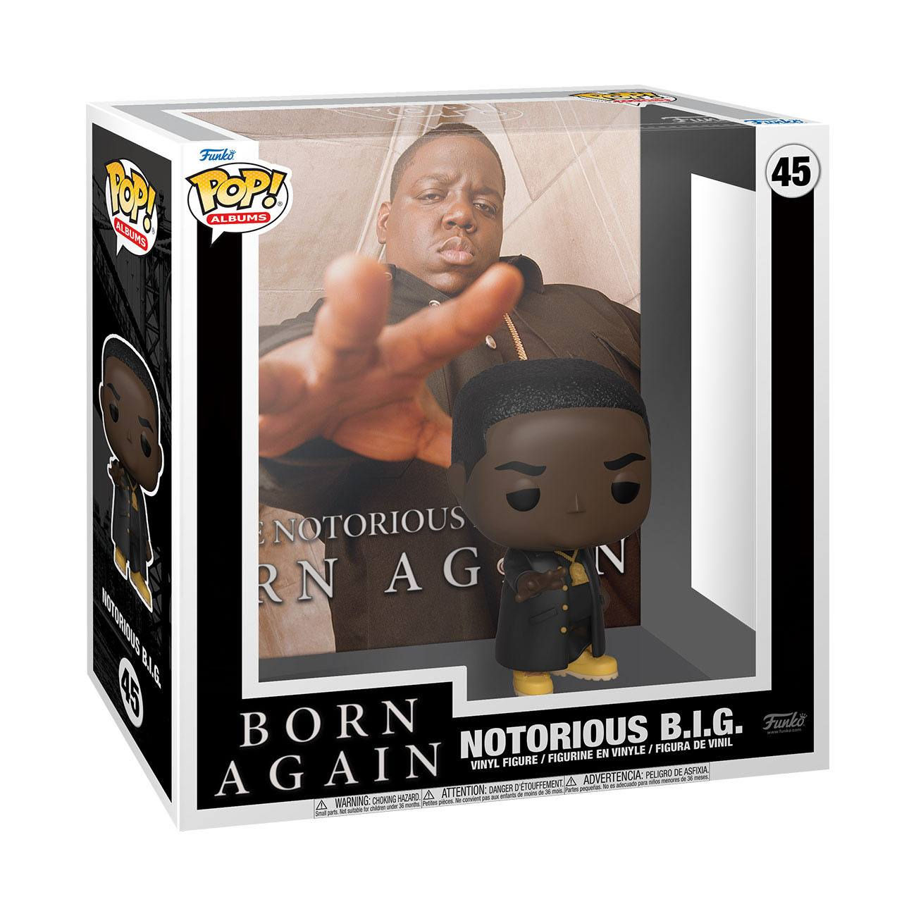 Notorious B.I.G. POP! Albums Vinyl Figure Biggie Smalls - Born Again 9 cm