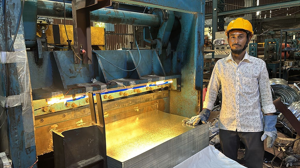 metal sheet cutting with cut to length