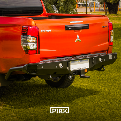 PIAK Premium Rear Step Tow bar Mitsubishi Triton MR AOM Offroad