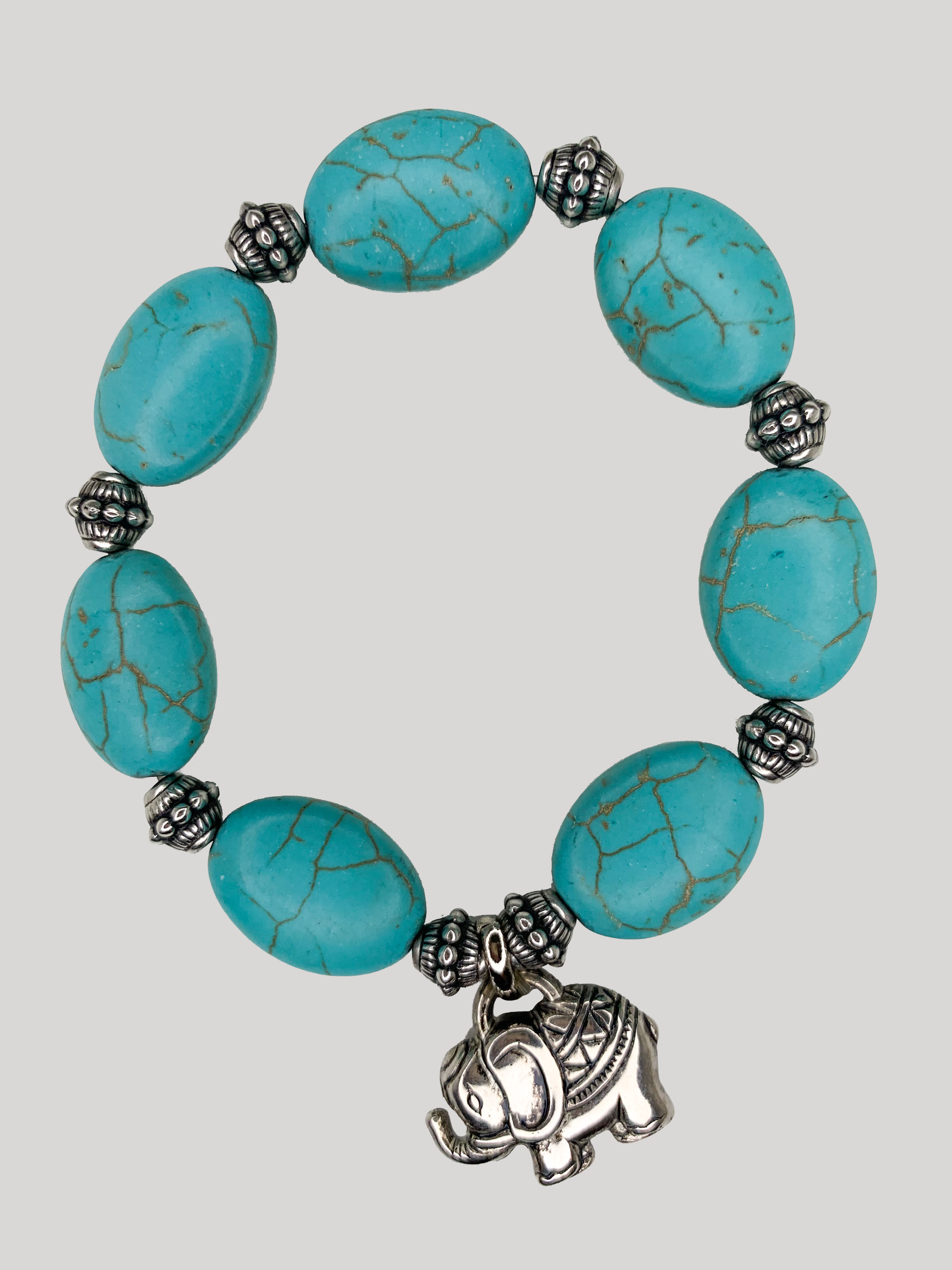 Pulseira Boho Elefante Terra da Garoa de Cima