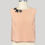 Miniatura: Blusa Cropped Crepe Rosé com Pedraria Animale Frente