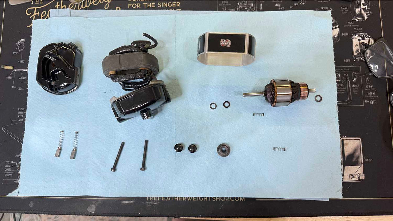 Cleaned and ready to re-assemble