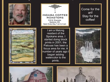 RRAFA Member Gayle Havercroft Showing at Indaba Coffee in April and May