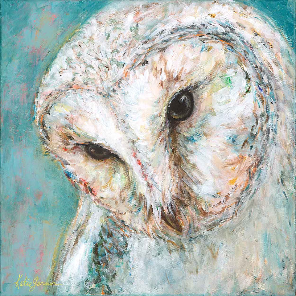 'Contemplation' - 12 x 12 acrylic on canvas