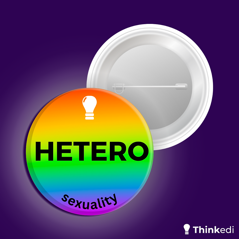 'Sexuality' Inclusion Pin Badge