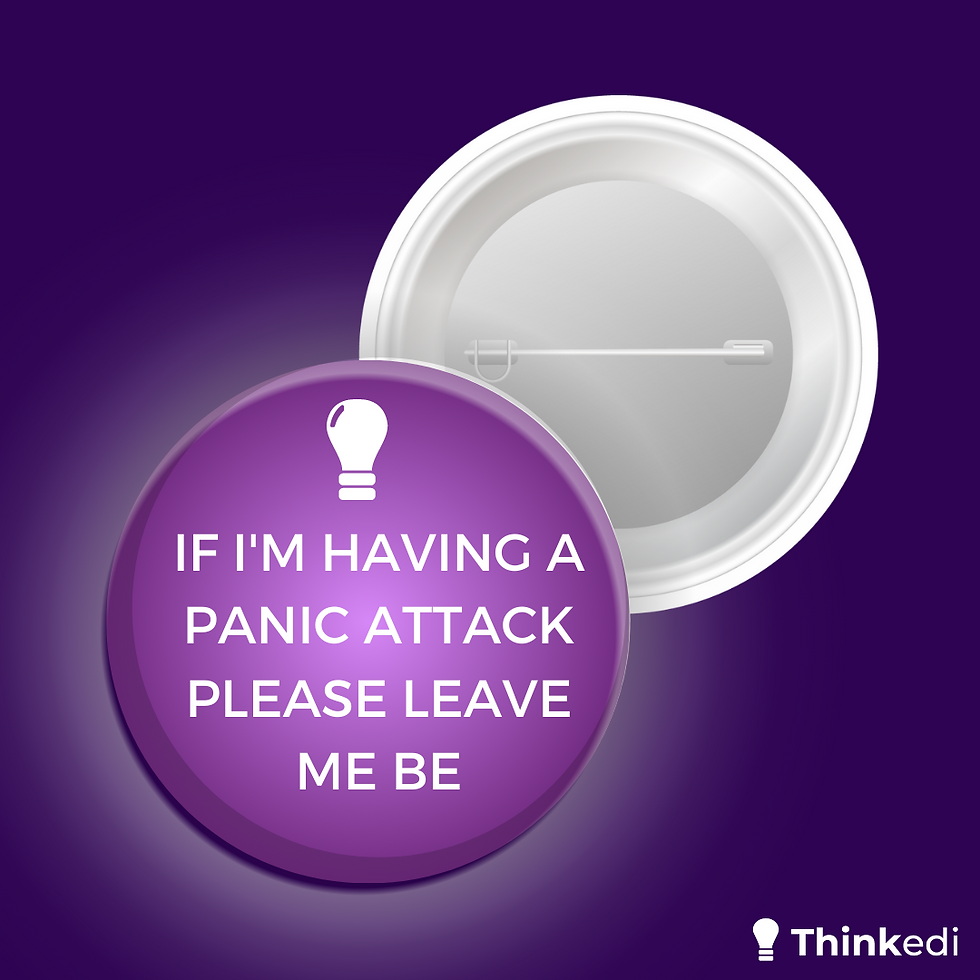 'Mental Health Supports' Inclusion Pin Badge