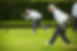 Playing Lawn Bowls