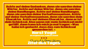 Zitat des Tages | № 495