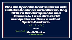 Anti-Woke | № 029