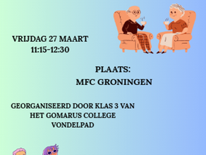 Gezellige ochtend op 27 maart