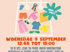 Kleintje kinderkledingbeurs