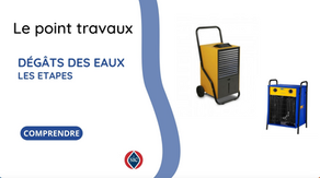 "Dégât des eaux" ou comment sécher vos murs rapidement