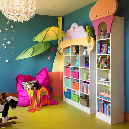 яркая детская, редизайн интерьера