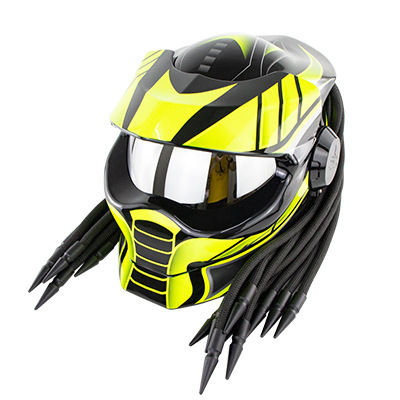 Thumbnail: Predator Motorcycle Full Face Helmet Laser Light