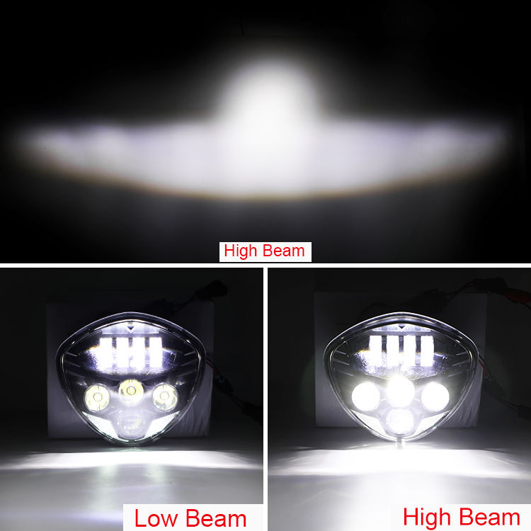 Thumbnail: LED Motorcycle Headlight  for Victory Cross-Country Motorcycle