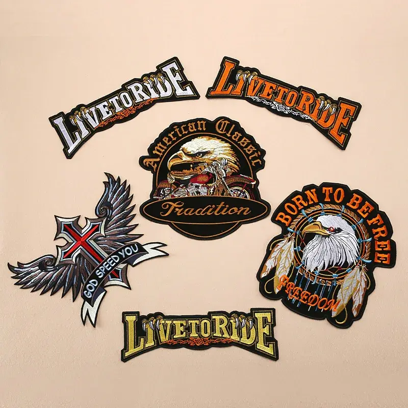 Thumbnail: Eagle Paw Embroidery Iron on Patches