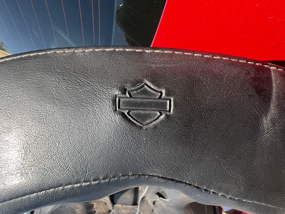 Thumbnail: Genuine Harley-Davidson Studded touring one-piece seat