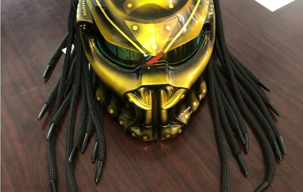 Thumbnail: Cool Alien  Motorcycle  Full Face Abs Motorcycle Helmet