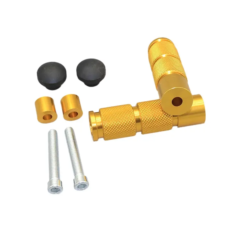 Thumbnail: Universal Motorcycle Footrest Pedals Foot Pegs