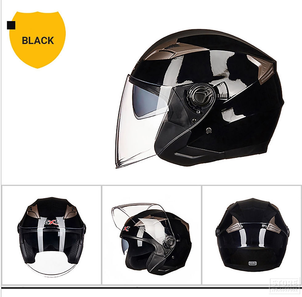 Thumbnail: GXT  Half Face ABS Motorbike Helmet