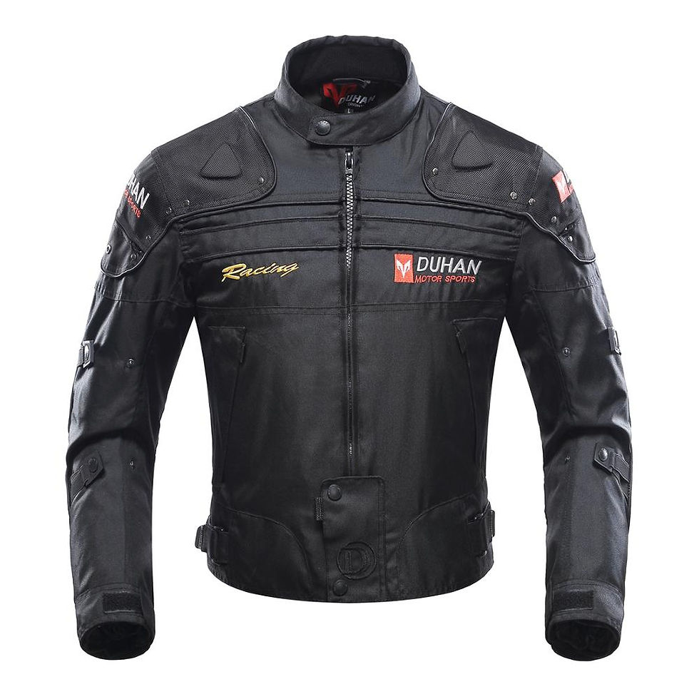 Thumbnail: DUHAN Short Detachable Warm Lining Motorcycle Jacket