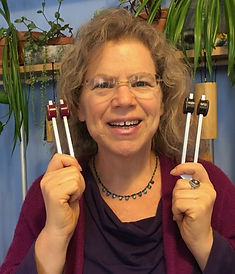 Sound healing with tuning forks, chimes, gongs, and tuning crystals offered by Rachel Michaelsen, LCSW, D-CEP