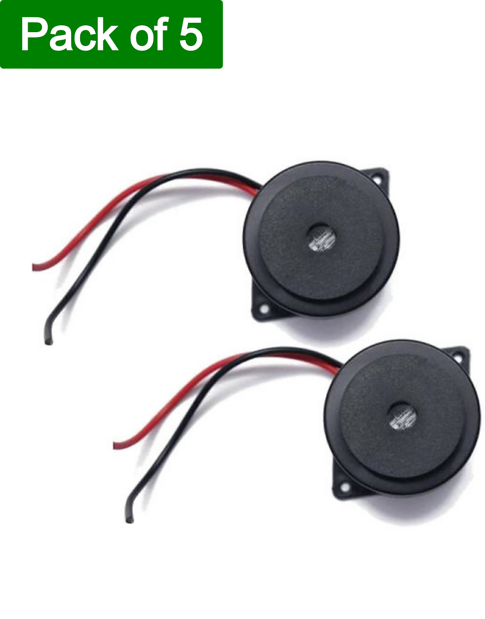 Thumbnail: 12 Volt Active Buzzer for Motor Bike and Electronics Projects | Pizo Buzzer(5pc)