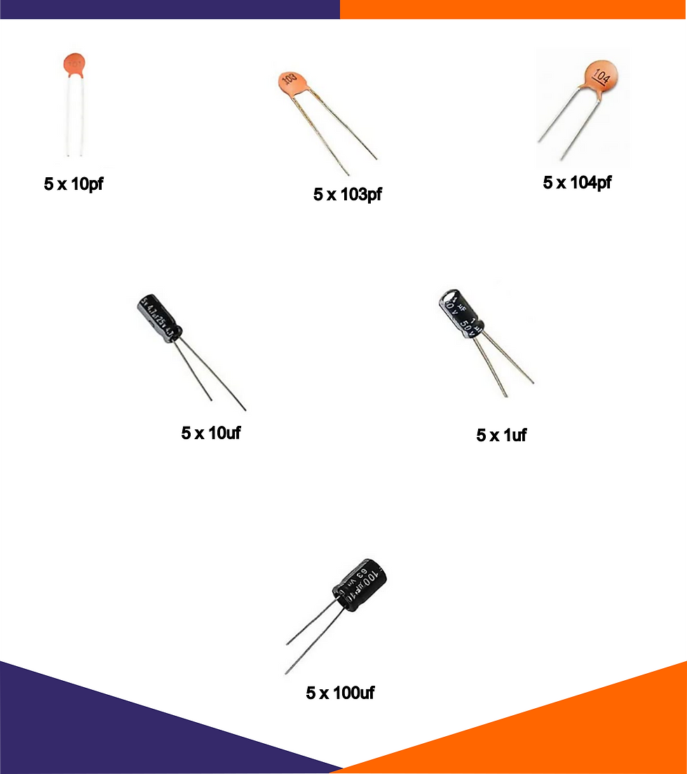 Thumbnail: Electronic Components Kit with 200+ Components and Tutorial Book (STARTER KIT)