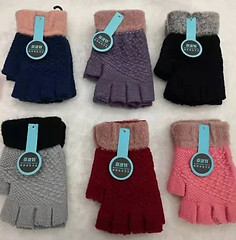 Ladies Finger Cut Woolen Gloves.jpg