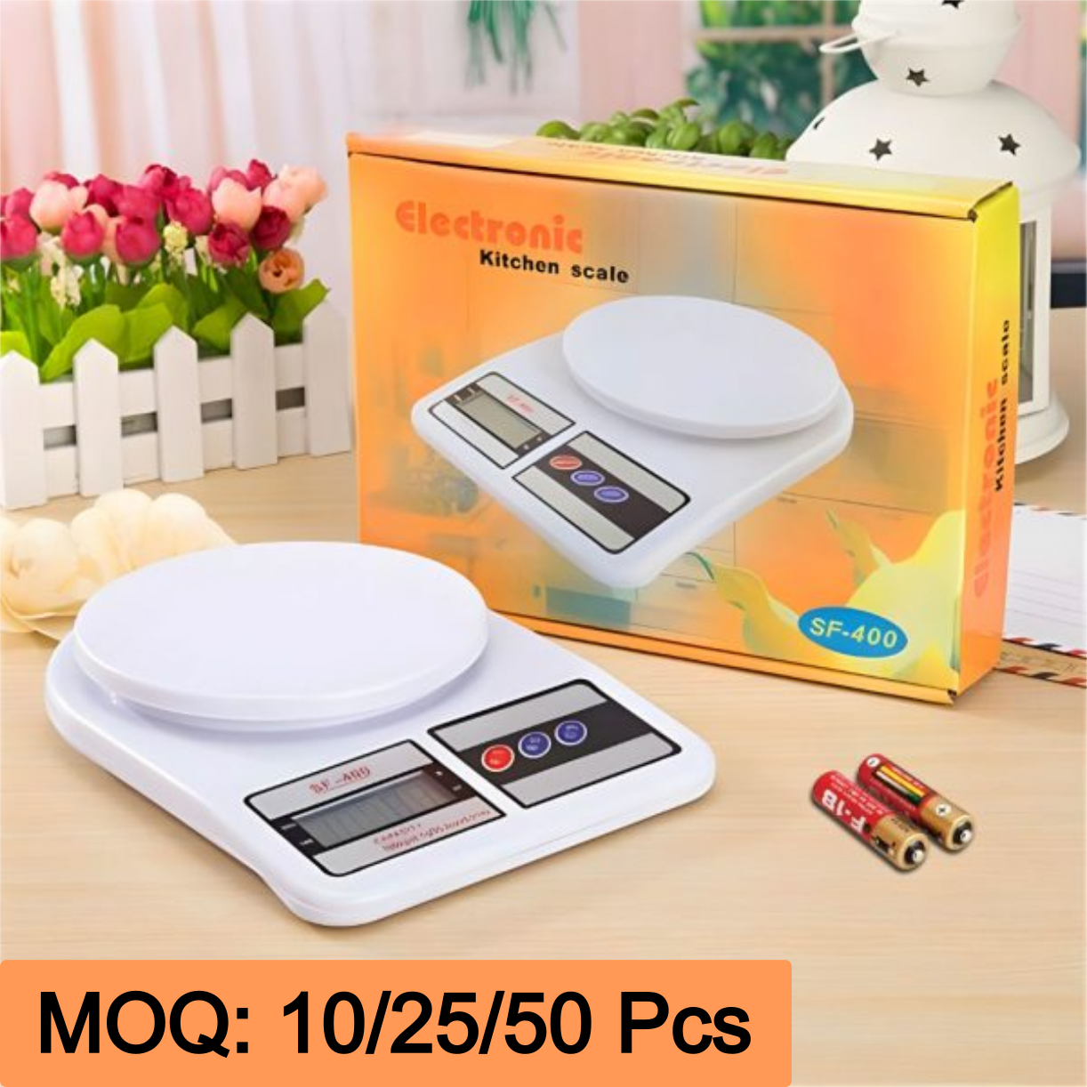 Weight Machine for Kitchen, Digital Scale with LCD Display, Upto 10Kgs (MOQ)