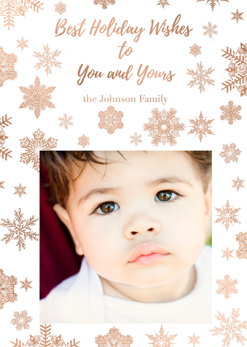 Set of 6 - Holiday Card Templates