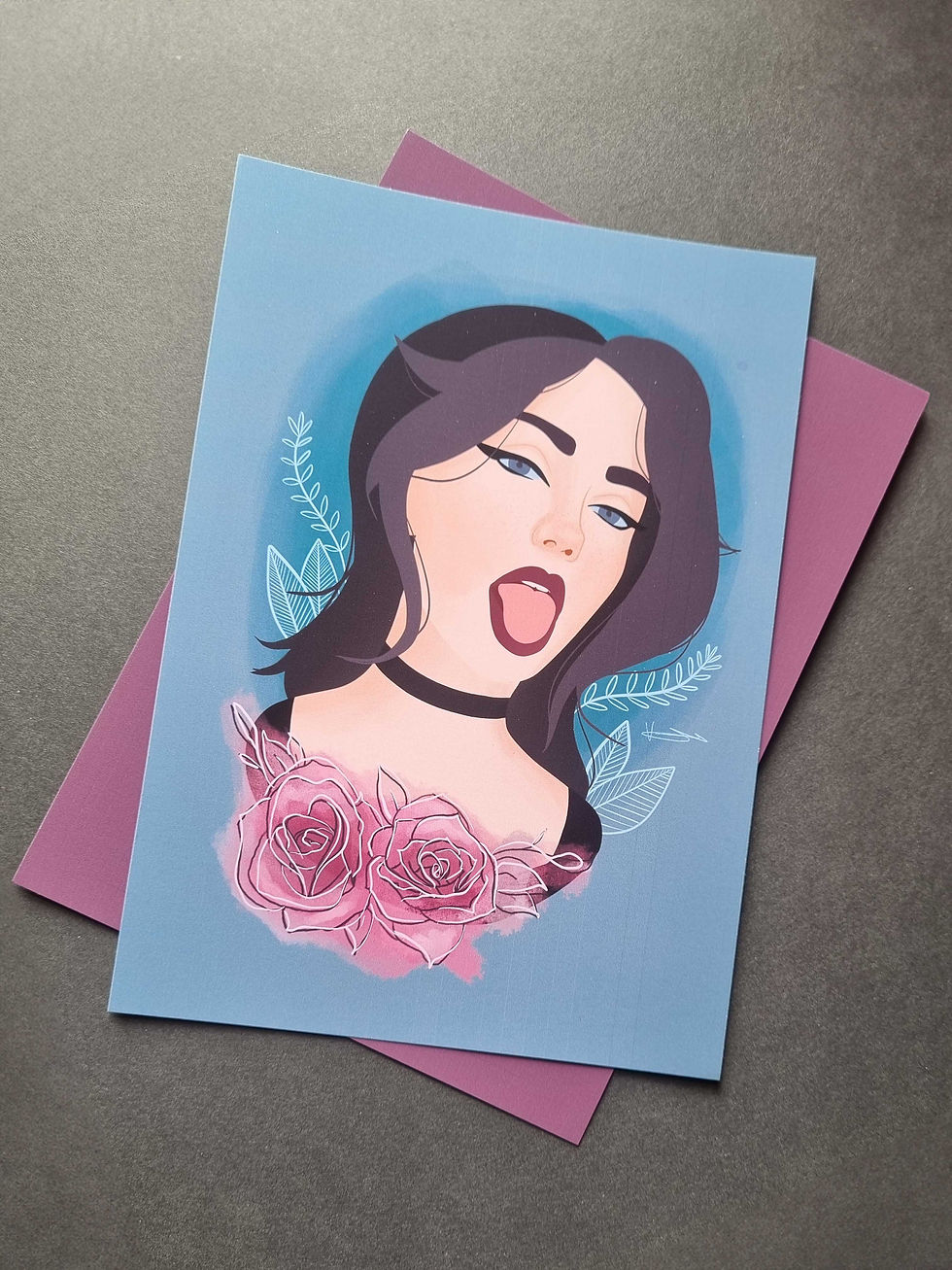 Thumbnail: Colour Pop - Roxi A5 Print