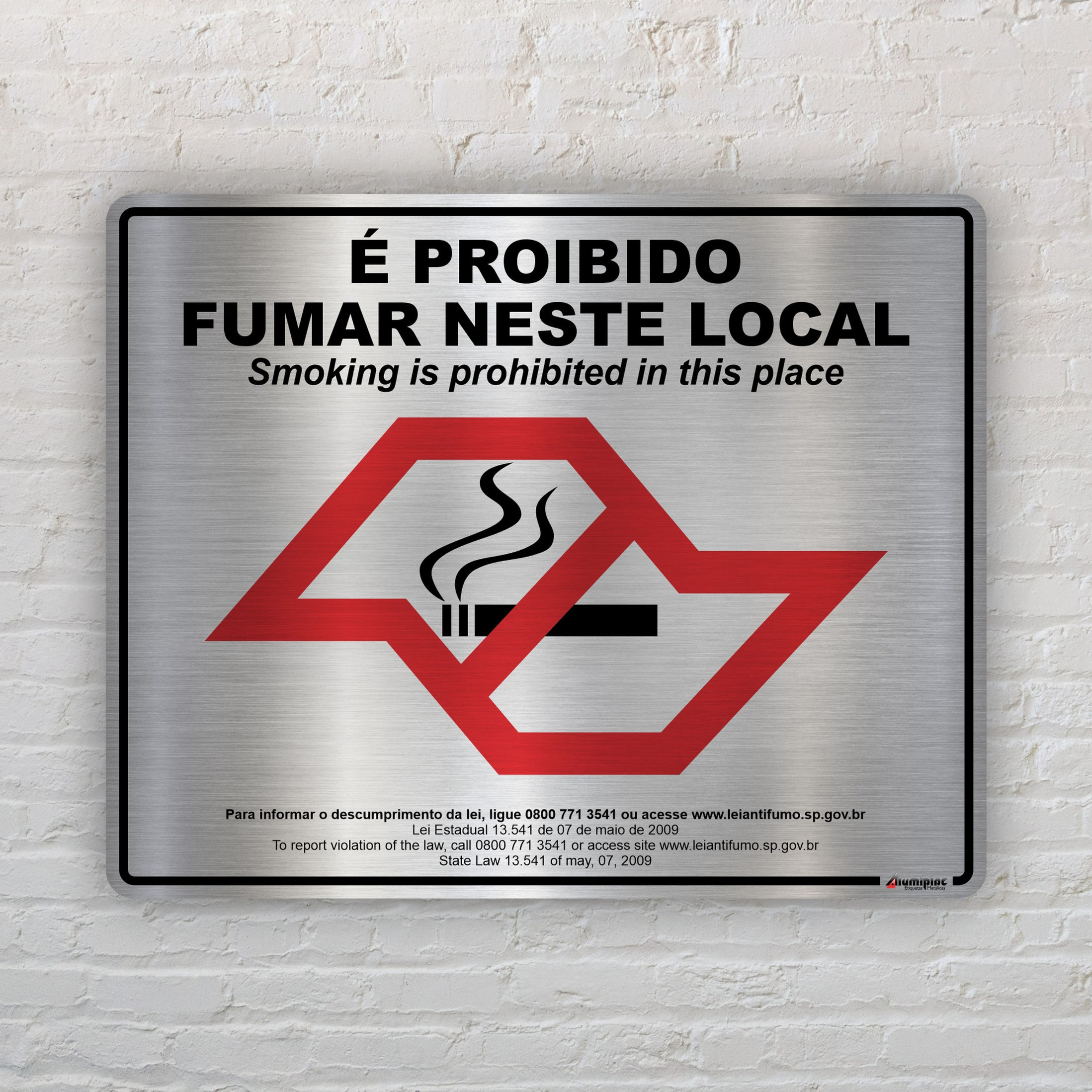 Proibido Fumar - São Paulo