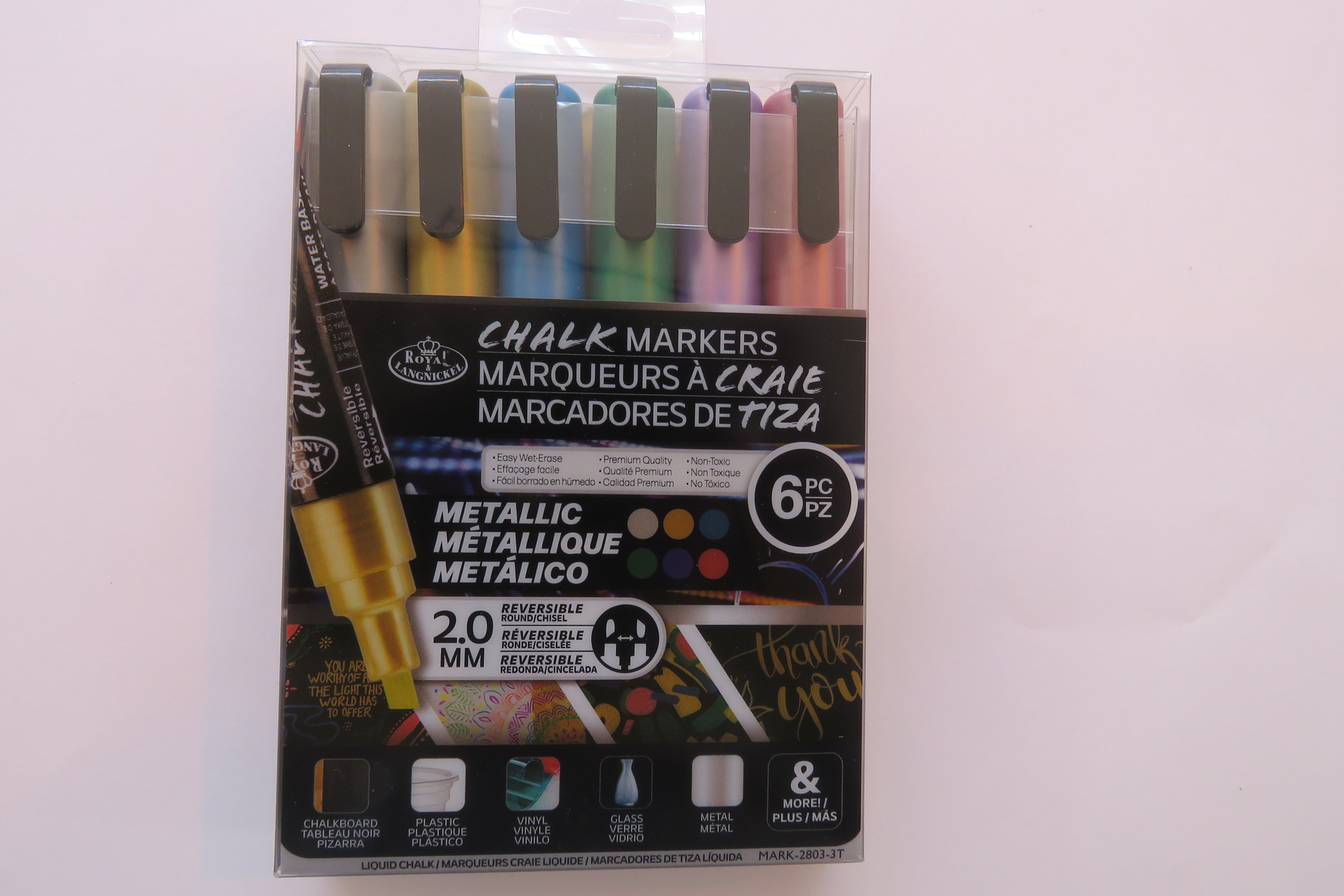 METALLIC CHALK MARKERS