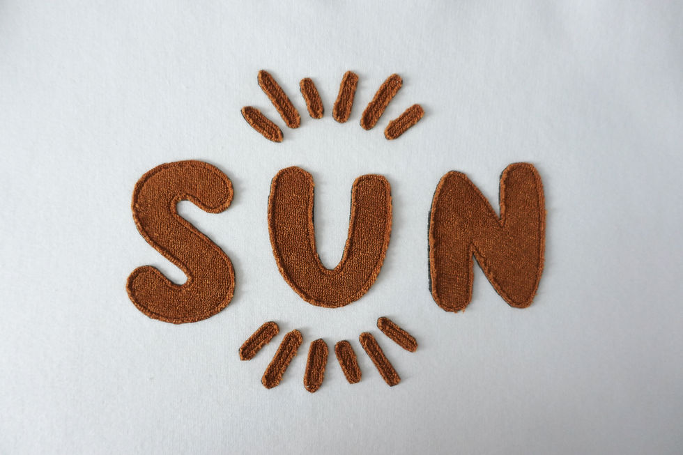 Miniature : Sweat adulte "Sun" écru