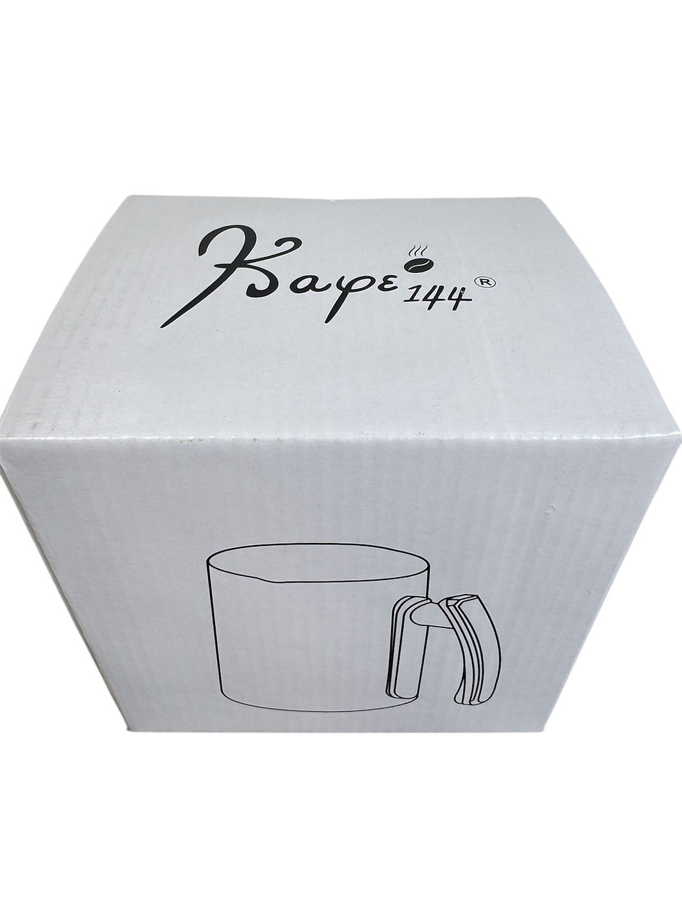 Thumbnail: Black stainless steel brewing cup with anti stick coating 