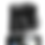 Thumbnail: Bundle & Save- Double Black/Silver Stainless steel machine with 2 coffee cups
